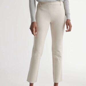 Quince Ultra-Stretch Ponte Straight Leg Pant